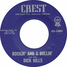DICK BILLS - CREST 1089