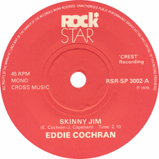 EDDIE COCHRAN - RSR SP 3002