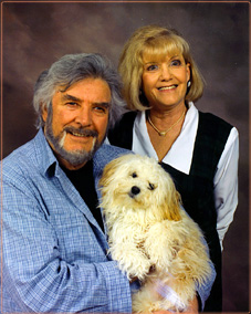 GLENN & BETTY BARBER with ANgel