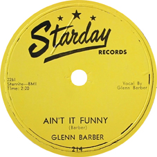 GLENN BARBER Starday